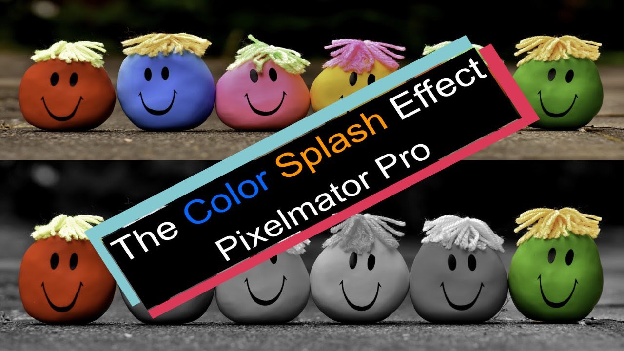 Pixelmator Pro - Learn how to Create the Color Splash Effect - Tutorials for Beginners