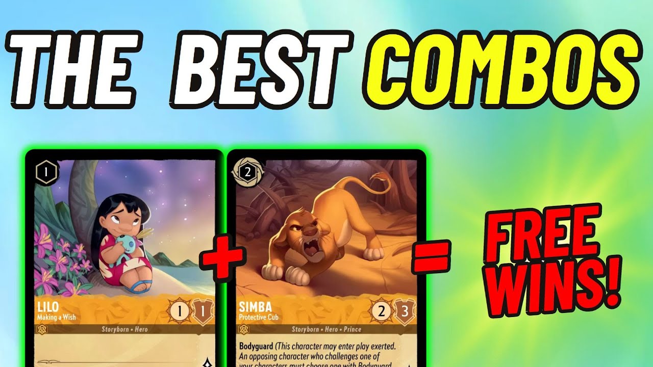 THE BEST COMBO FOR EVERY INK COLOUR | Lorcana