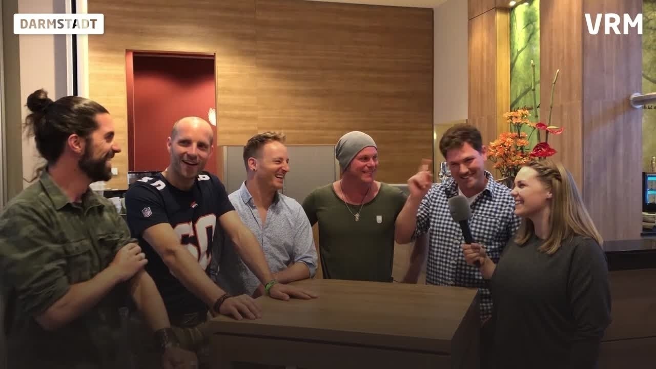 Interview mit VOXXCLUB vor dem Auftritt