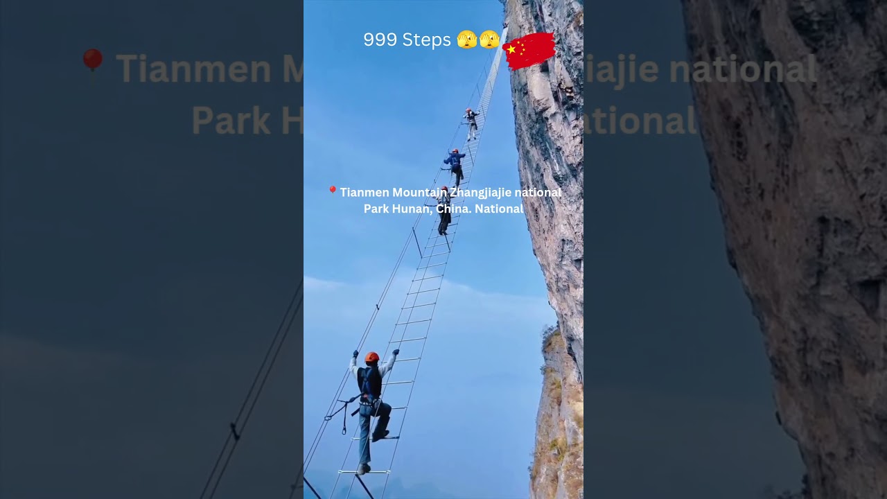 🇨🇳 Climbing China&rsquo;s 999-Step &lsquo;Stairway to Heaven&rsquo; ⛰️ Breathtaking Tianmen Mountain Hike