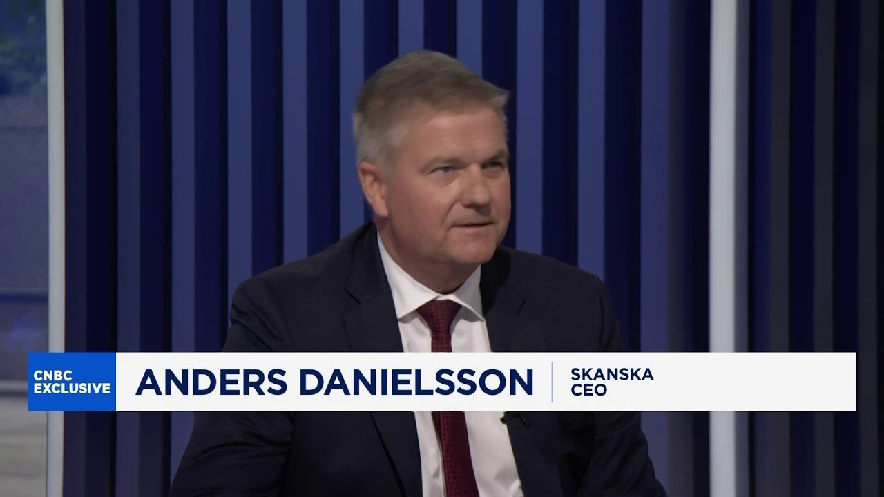 Lots of data centers in the pipeline, says Skanska CEO