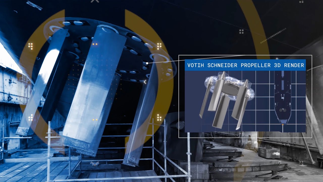 Voith Schneider Propellers on Falkor (too) - Shipyard to Sea Ep. 5 - Español/Castellano Subtitulado
