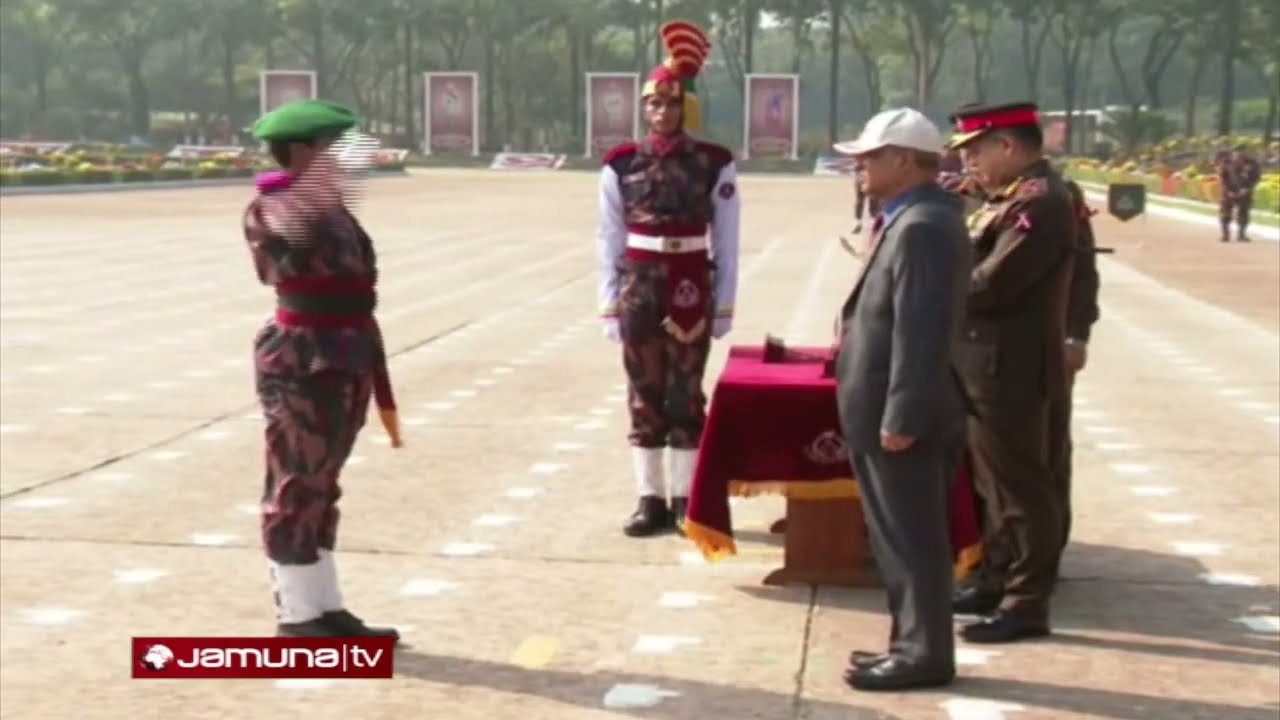 সাতকানিয়ায় বিজিবি ১০২ তম ব্যাচের সমাপনী কুচকাওয়াজ