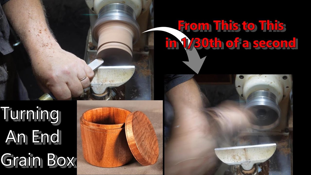 Woodturning: Turning a KrumE endgrain box