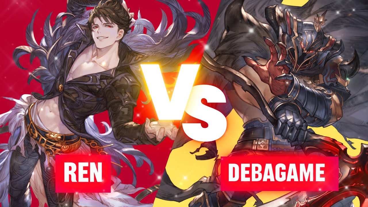 High Level GBVSR Gameplay | Belial vs Vaseraga | ren vs debagame | Ranked Match