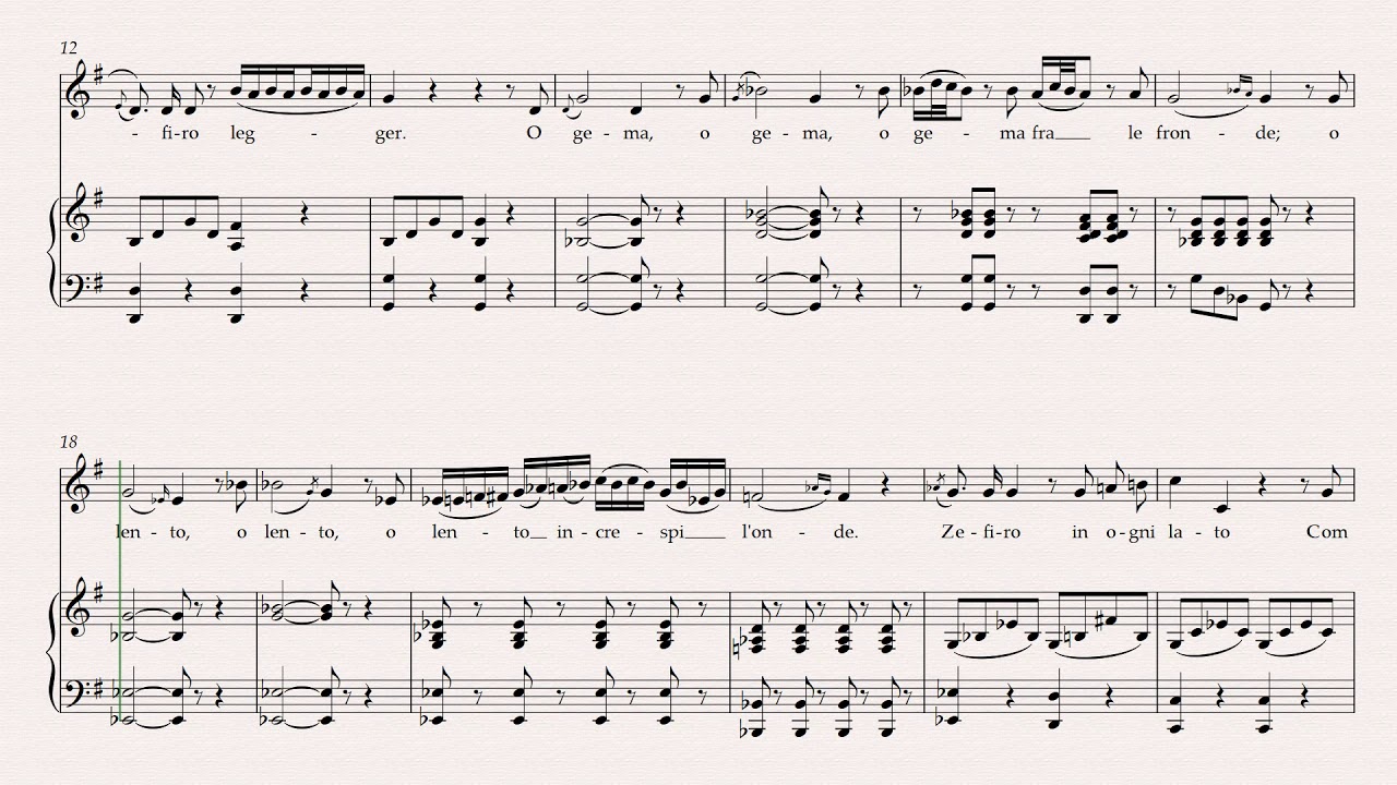 Vaccai - Practical Method - for Soprano, Tenor - 22 Lesson XV - Recapitulation