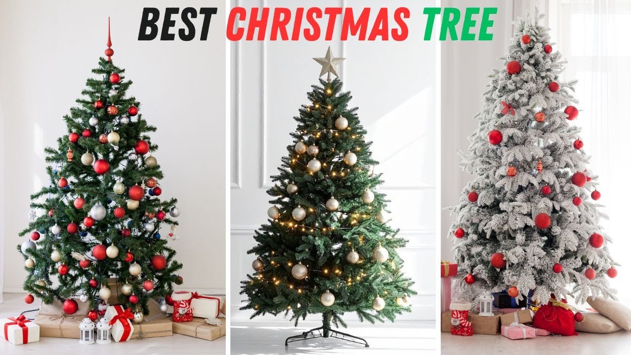 Top 5: Best Realistic Artificial Christmas Tree 2025 🎄 Prelit or Unlit