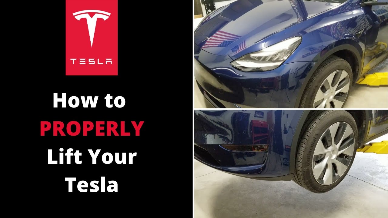 How to Properly Lift Your Tesla Model Y, S, X, 3 | How to Use Tesla Pucks to Raise a Tesla