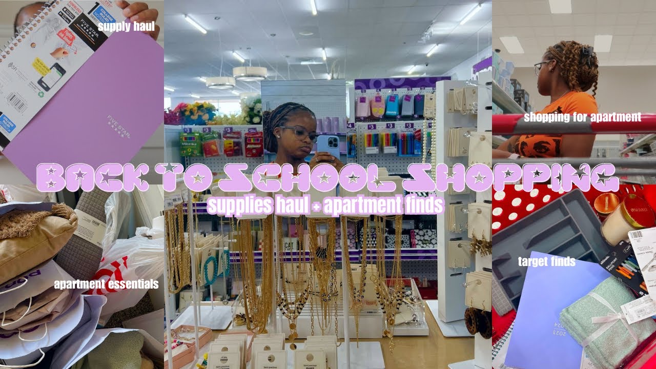 come BACK TO SCHOOL SUPPLIES SHOPPING w/ me + HAUL *2023* | junior year edition