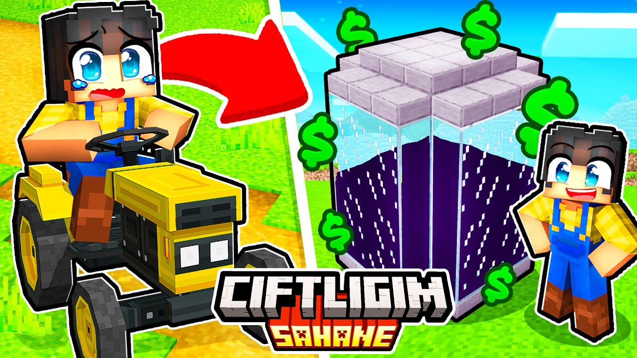 Yeni Traktör Yaptım ve Petrol Zengini Oldum! ⛽💸 | Minecraft