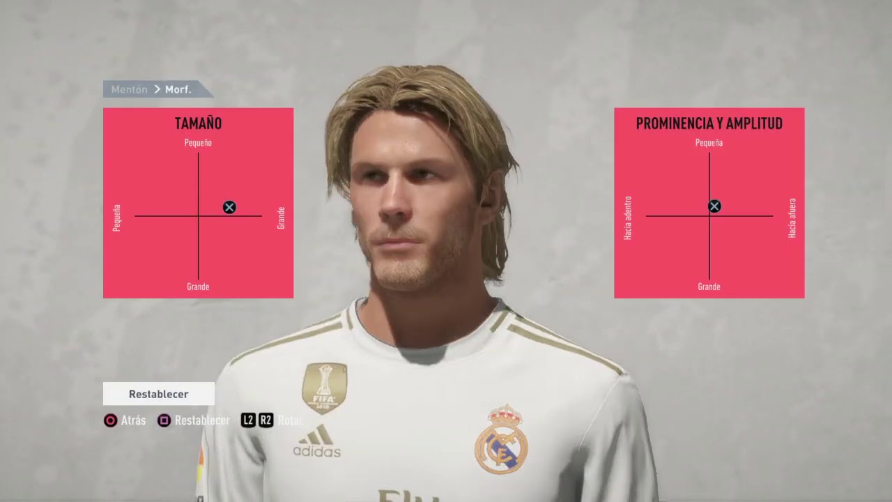 DAVID BECKHAM VIRTUAL PRO LOOKALIKE PRO CLUBS FIFA 20