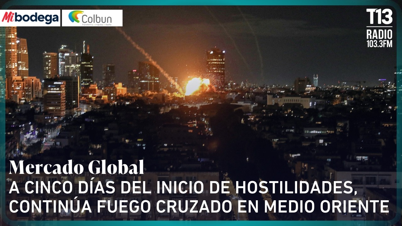 Continúa fuego cruzado en Medio Oriente a cinco días del inicio de hostilidades | Mercado Global