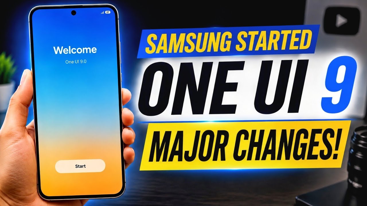 Обновление One UI 9 BETA 🔥 Огромные изменения! (Android 17)