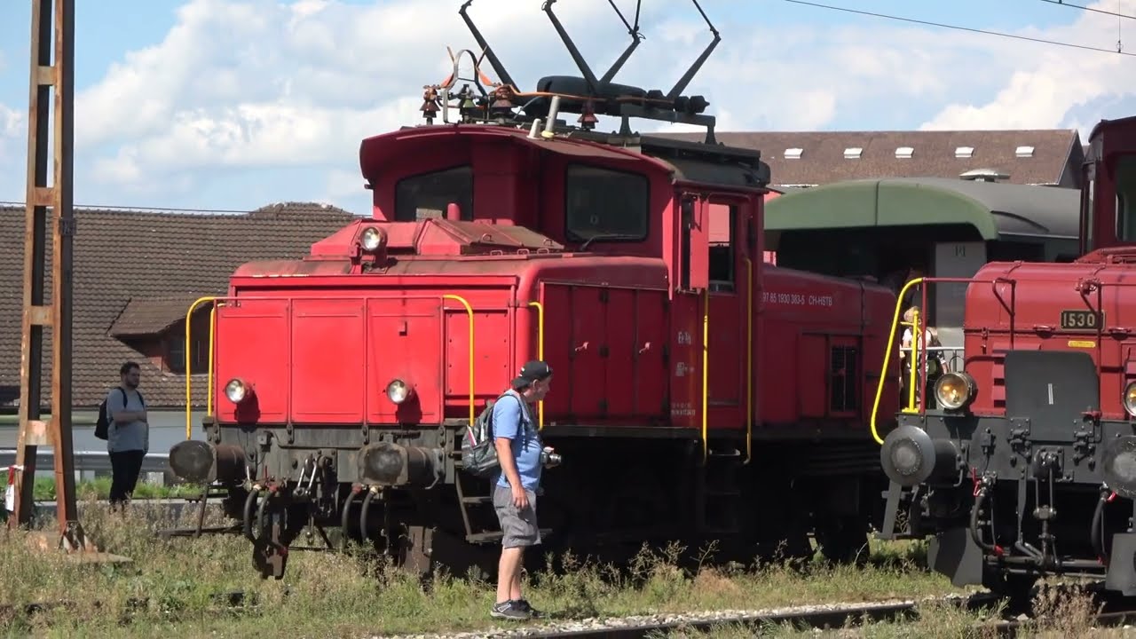 Remiesenfest 2022 Teil 6 Hochdorf|SBB De 3/3 Seetal Krokodil|SBB Ee 3/3|SOB BDe 3/4 ApfelsaftExpress