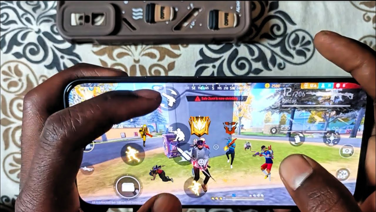 3 FINGER 😱 HANDCAME ⚡ SOLO VS SQUAD 💪 20 kil Full RASH BR 💀 RANK GAMEPLAY #3finger #ajjubhai #ffvira