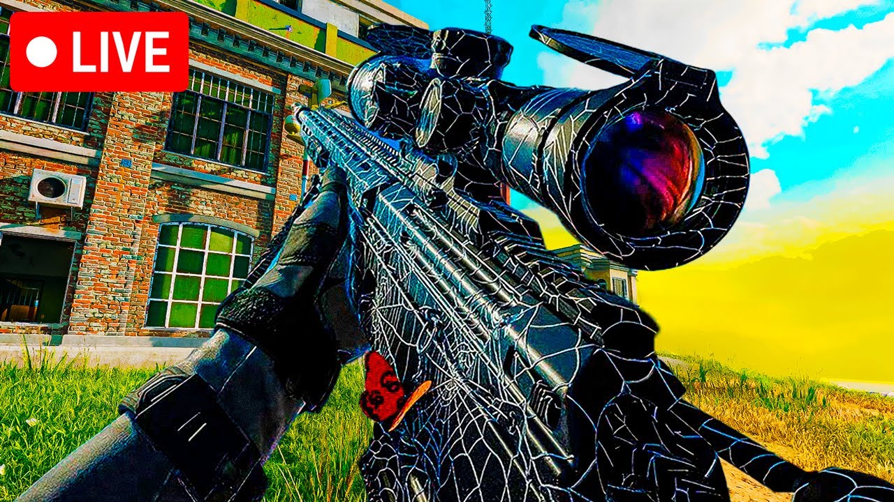 🔴UPANDO A SNIPER NOVA DO WARZONE!