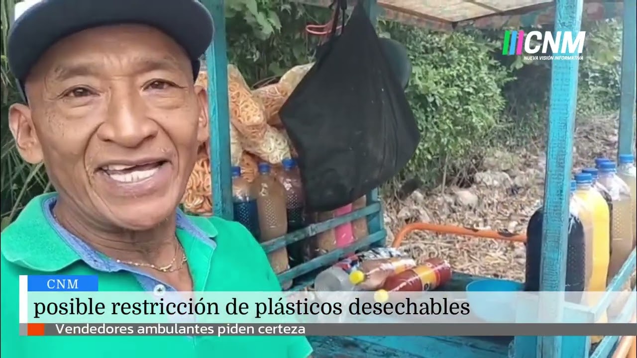 ⚠️ Vendedores ambulantes piden reglas claras ante posible prohibición de plásticos