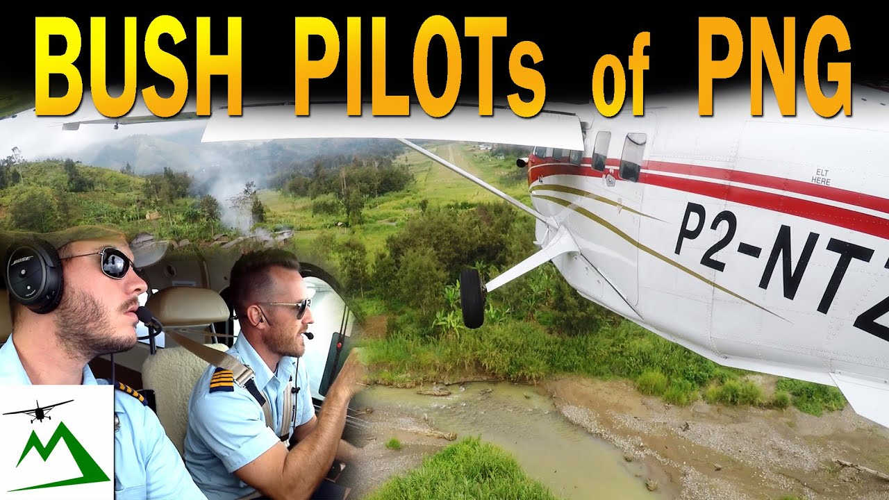 BAD WEATHER FLYING in the Mountains of Papua New Guinea | Flight Vlog