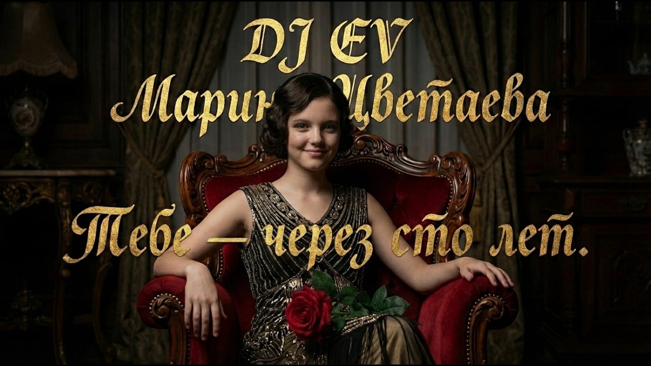 DJ EV Марина Цветаева Тебе через 100 лет (trance) #music #музыка #hitsong #dance #trance#shorts