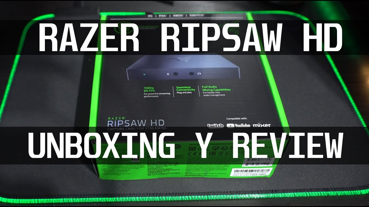 Razer Ripsaw HD - Review y Unboxing