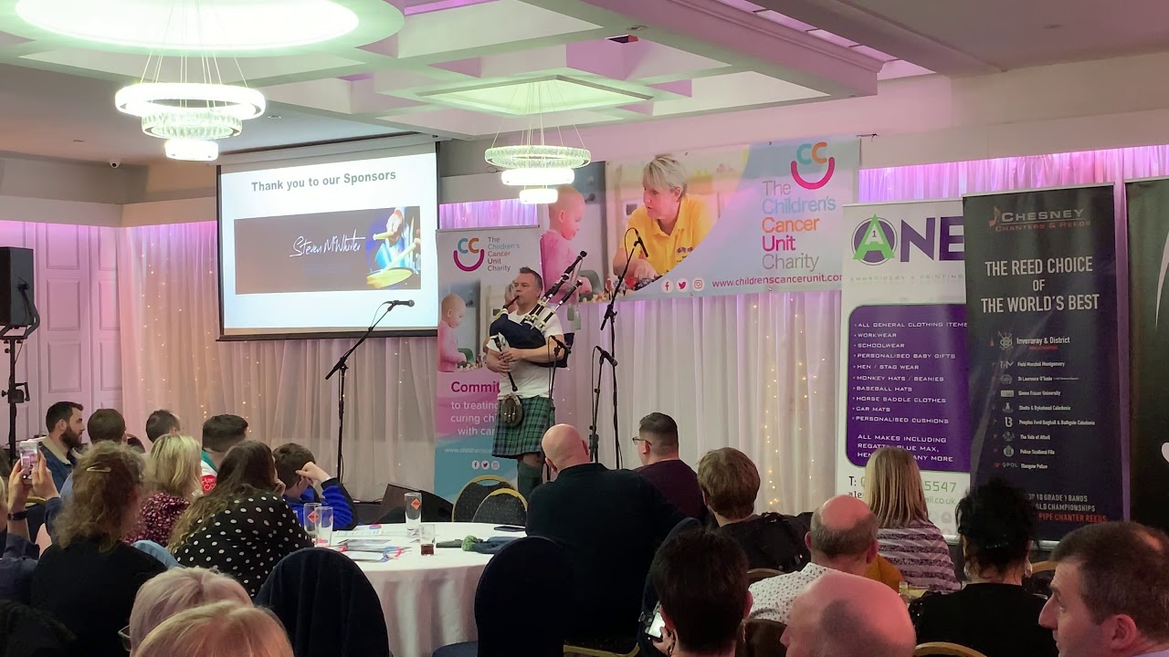 Stuart Liddell - Children’s Cancer Charity Concert 2020 - Highland Wedding & Cameronian Rant
