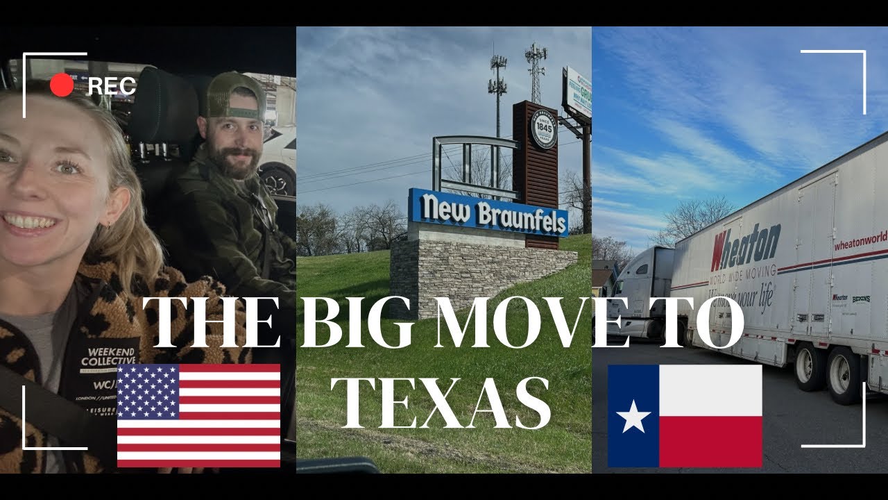 Unser UMZUG nach TEXAS und Haustour || AUSWANDERN USA Vlog [ 228 ]