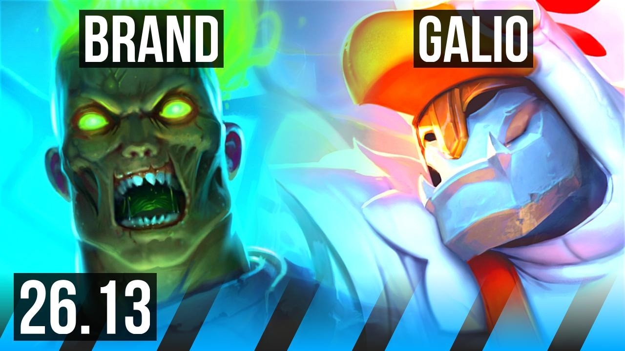 BRAND vs GALIO (MID) | KR Master | 26.13