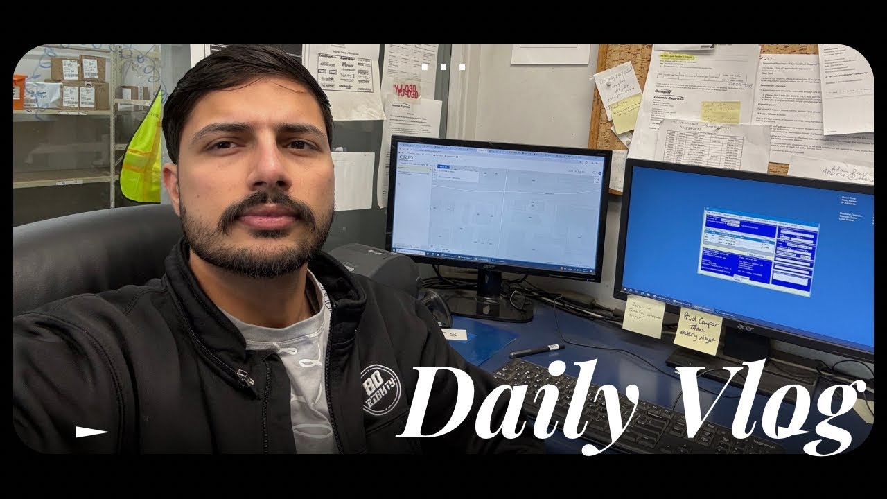 Working at a Courier Company | Front Desk Job Vlog | Hindi vlog | 2026