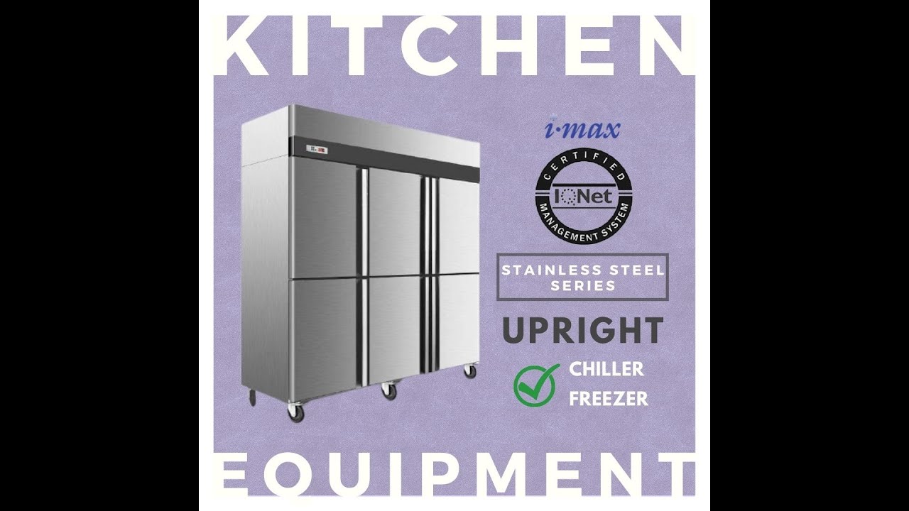 Imax Upright Chiller / Upright Freezer | 2 Door, 4 Door, 6 Door | Stainless Steel Kitchen Equipment