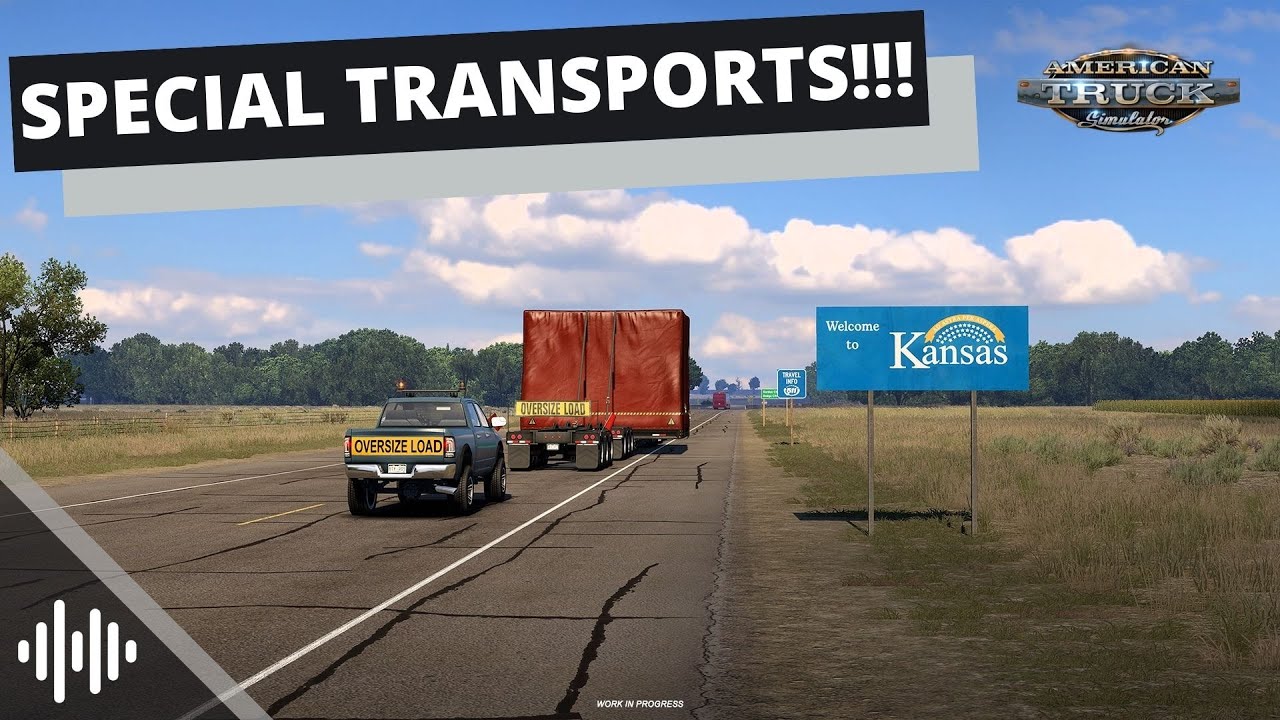 KANSAS DLC - SPECIAL TRANSPORTS & TOLLS! | American Truck Simulator (ATS) | Prime News