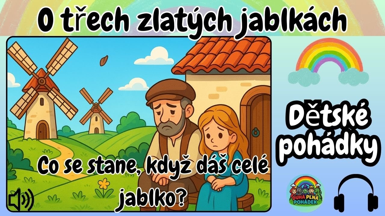 O třech zlatých jablkách 🌈🎒 | Pohádka z Duhy plné pohádek