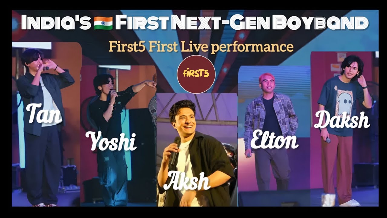 First5: Full Live Performance at Hello Seoul Event in Mumbai  @First5official  #liveperformance