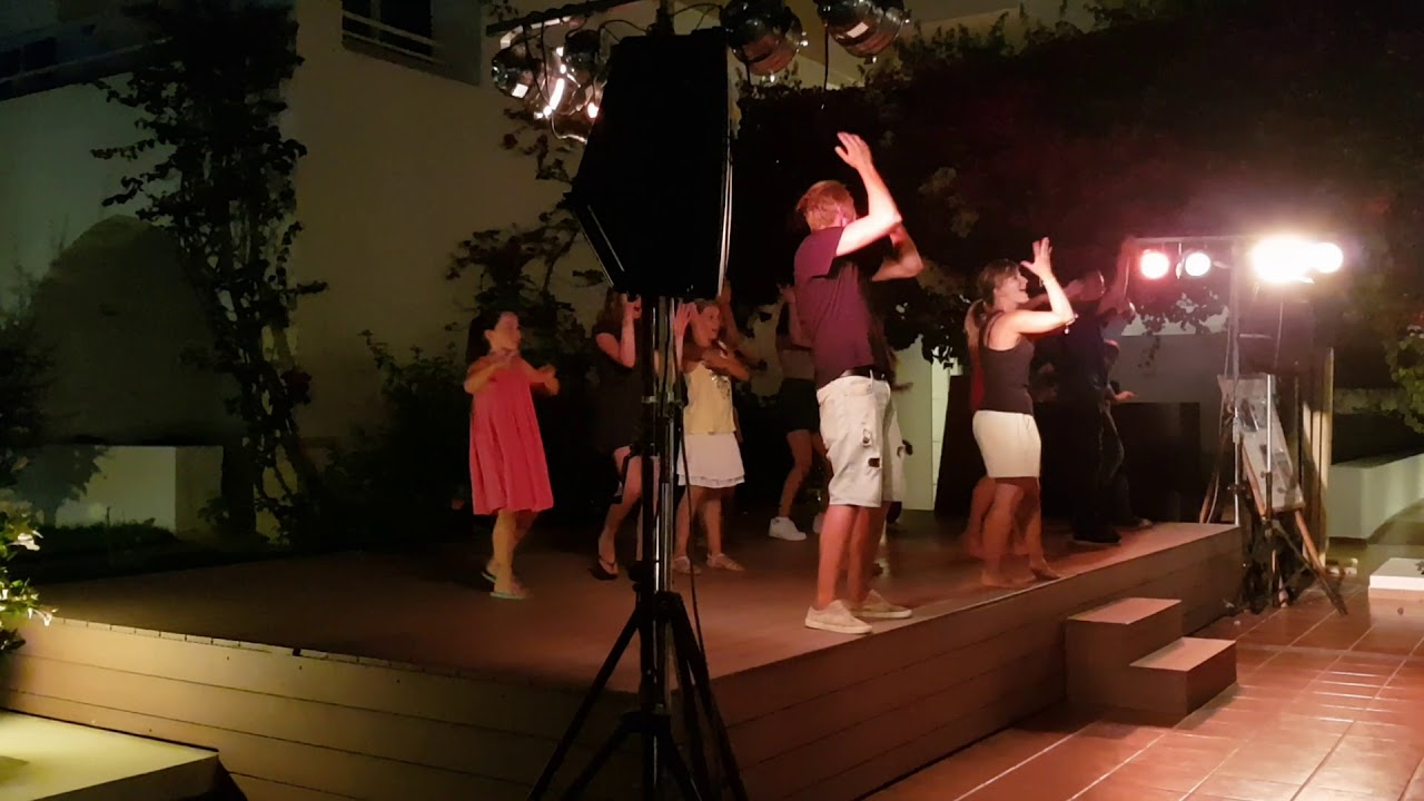 Summer on stage at the amazing platanista in kos