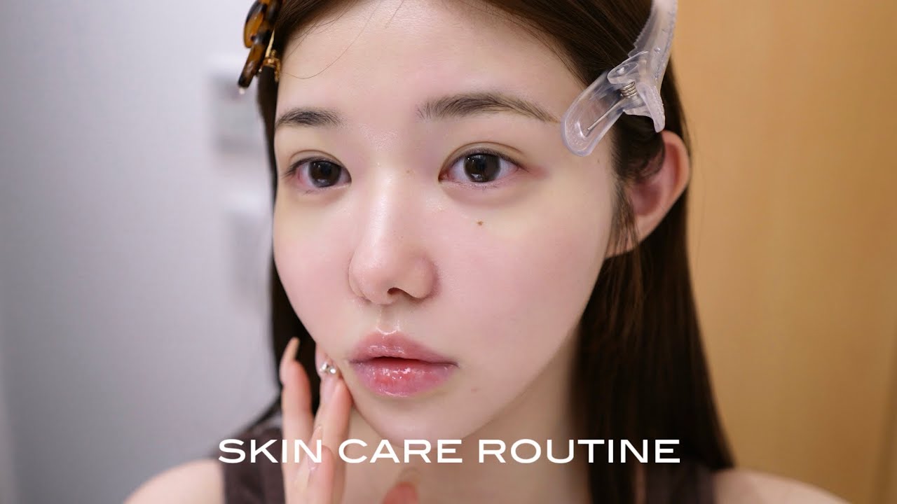 最近の、夜のスキンケアルーティン🌃💧 ｜乾燥肌・ニキビケア ｜skin care routine🌟