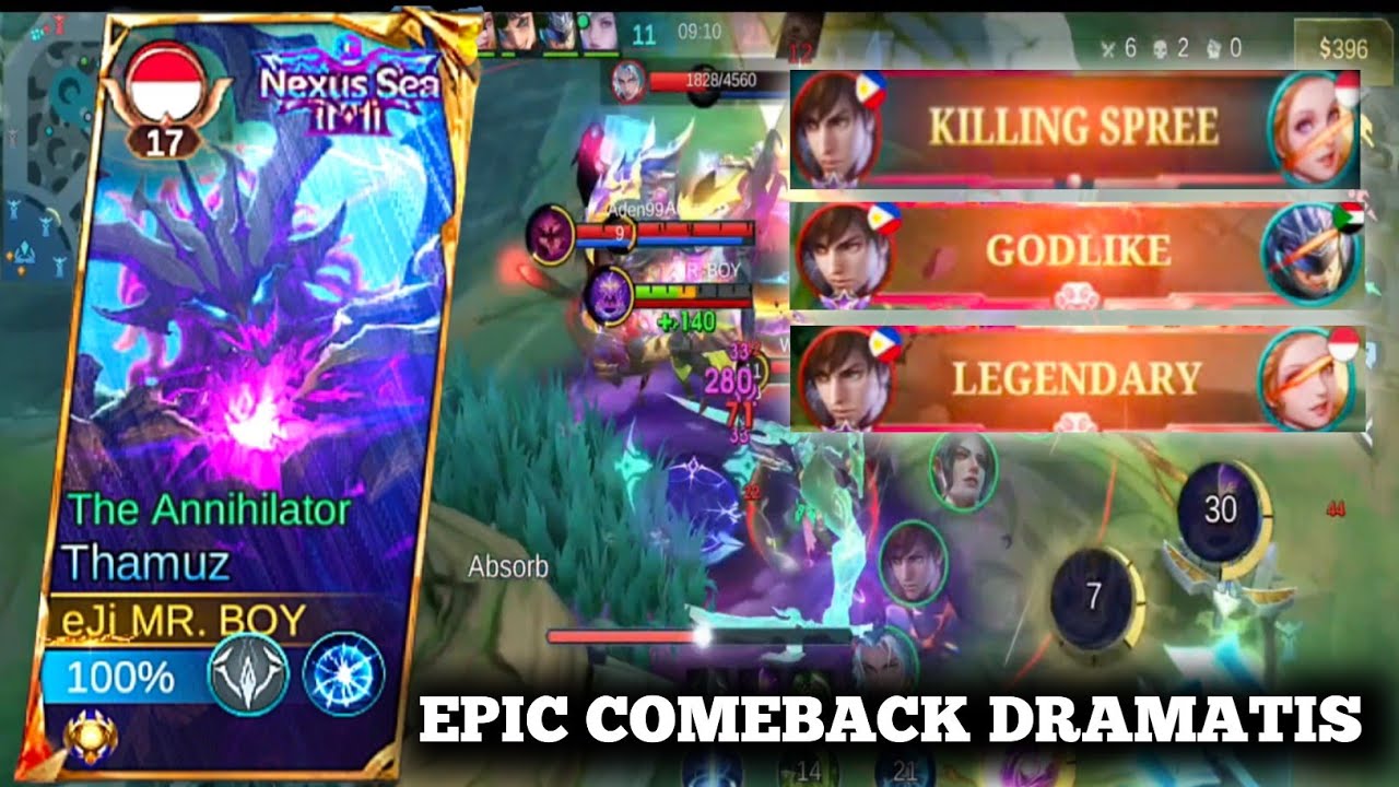 DIBANTAI DIAWAL GAME 😱😱 AKHIRNYA BISA COMEBACK | GAME PLAY THAMUZ SOLO RANK