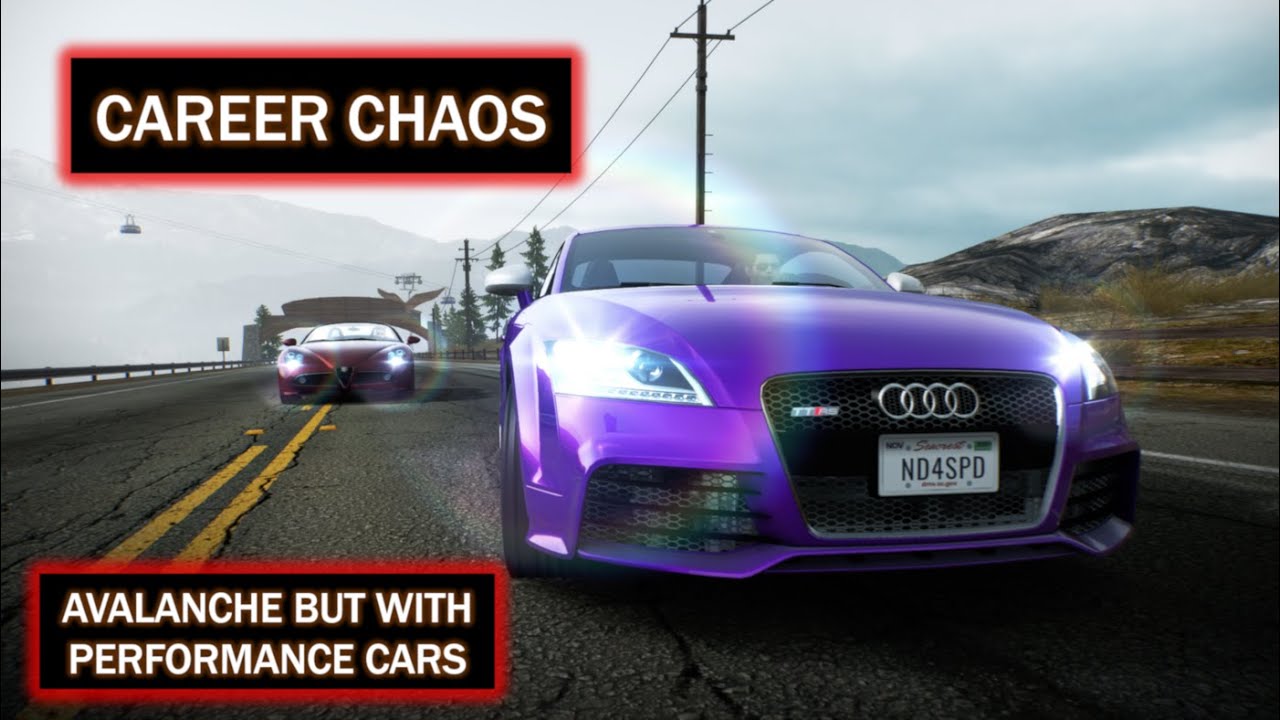 CAREER CHAOS - AVALANCHE BUT WITH PERFORMANCE CARS