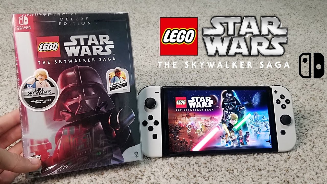 LEGO Star Wars: The Skywalker Saga Deluxe Edition: распаковка и игровой процесс