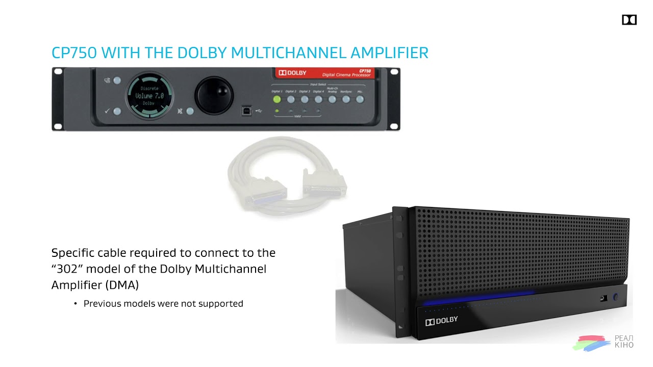 Відеоогляд процесора Dolby CP950