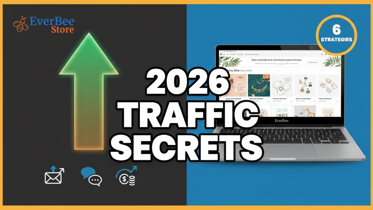 Drive Traffic to Your Etsy & EverBee Store in 2026: 6 Proven Strategies That Actually Work