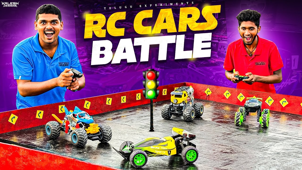 ₹50000 Robot Car Fight Challenge Gone Wrong 🔥🔥 రిమోట్ కార్లతో ఫైట్ చేసాము…😱😱