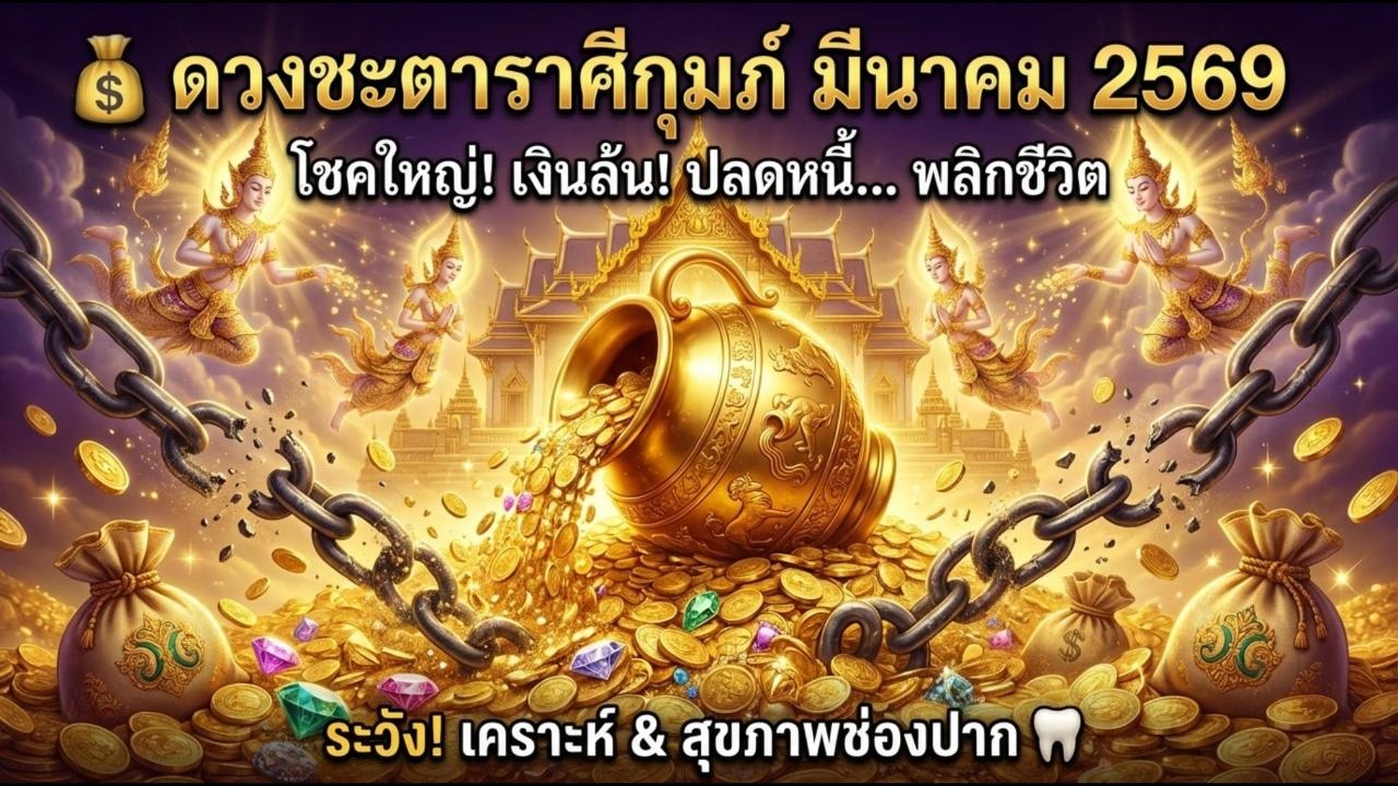 🏺 ดวงมีนา 69! ชาวกุมภ์ 