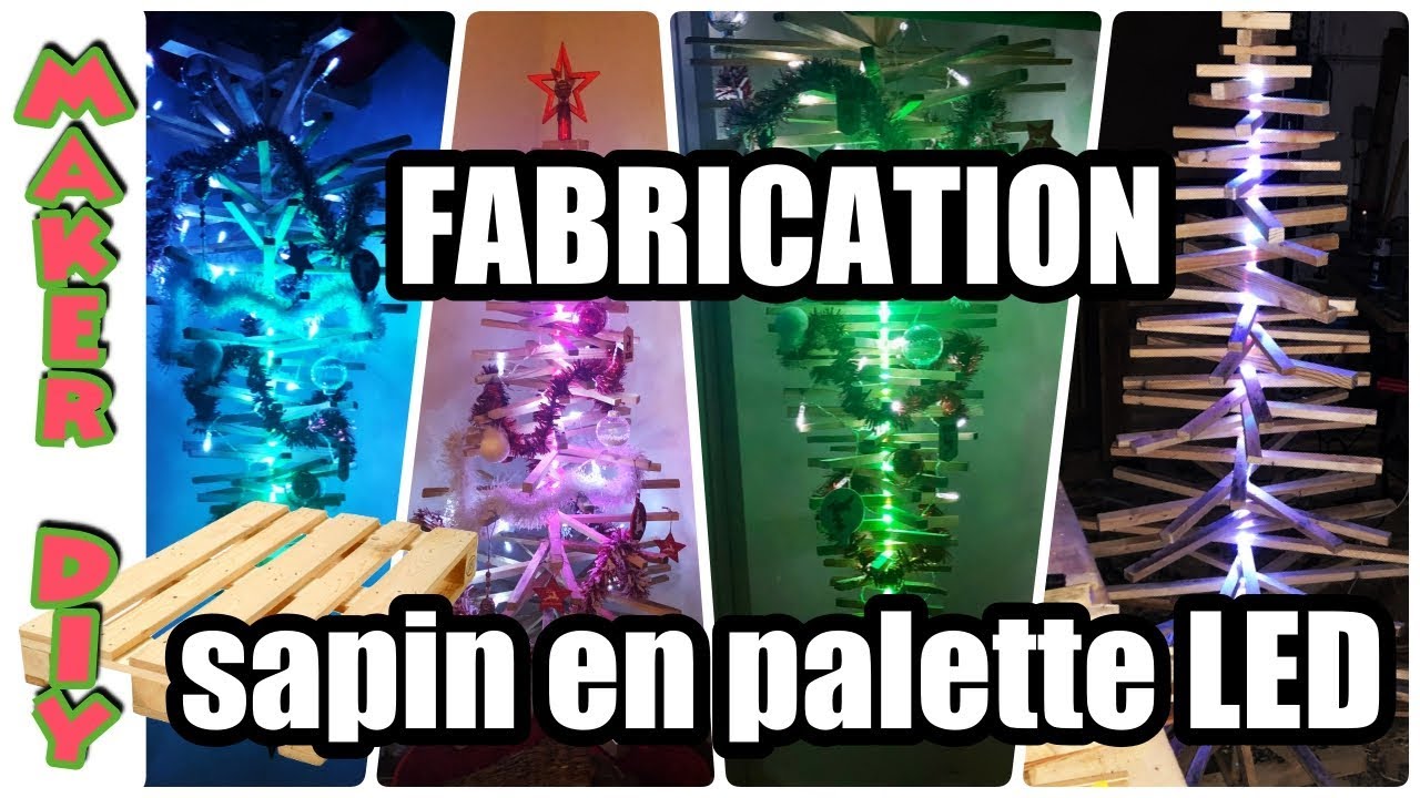 [Ep.02] Fabriquer un sapin en palette  - TIRLIBOBOIS #palette #diy #christmastree