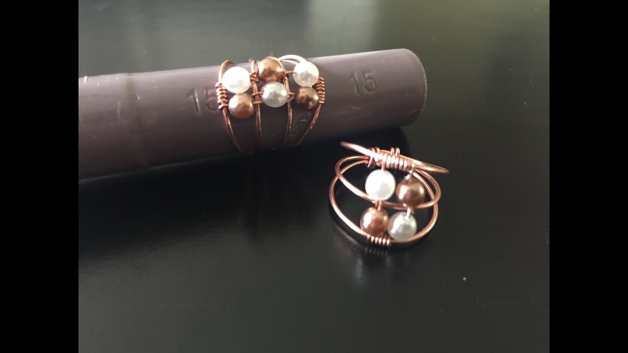 diy sieraden: wire wrapped ring