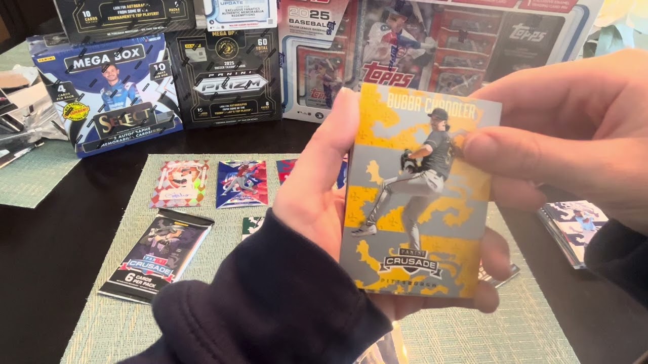 25 Panini Crusade Mega Box #baseballcard #panini #megaboxopening #crusadecards
