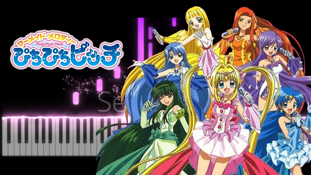 [Mermaid Melody Pichi Pichi Pitch/マーメイドメロディーぴちぴちピッチ/真珠美人魚] Original SoundTrack OST 鋼琴Piano