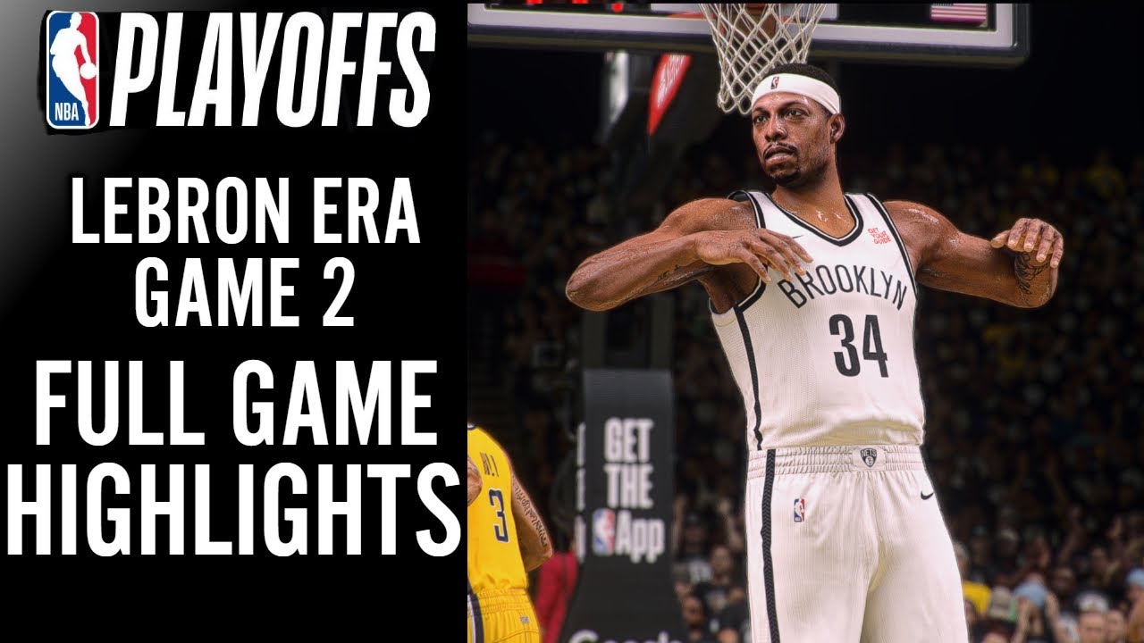 Pacers vs Nets | Game 2 Playoffs (LeBron Era) | NBA 2K26 Highlights”