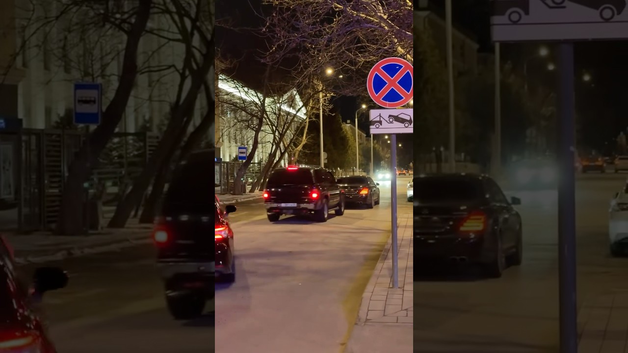 Кортеж Mercedes Benz & Tahoe #s63amg #automobile #w221 #mercedes #tahoe #кортеж #сопровождение