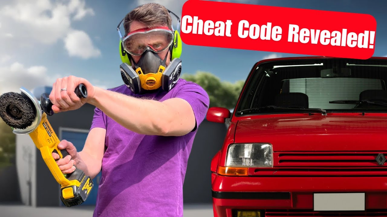 CHEAT CODE removing undercoating from your rusty classic car - TESTING 4 ways so you don’t have too!