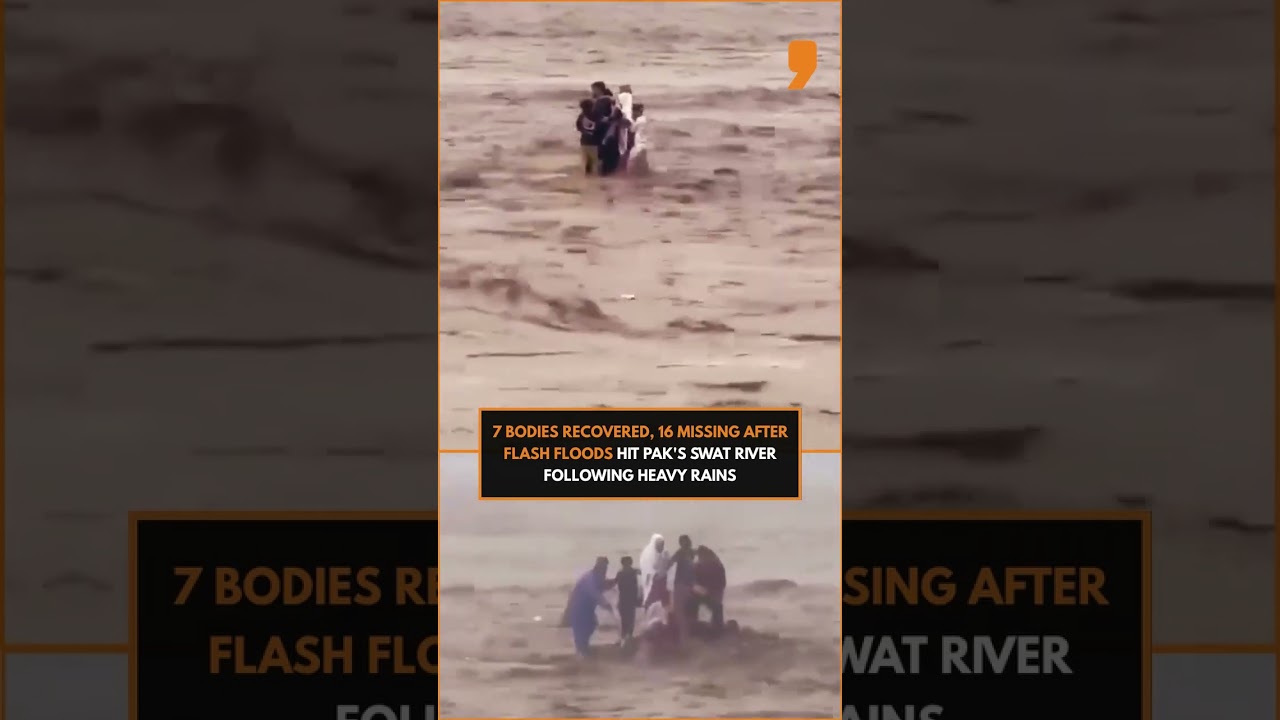 Swat Flash Floods: 7 Dead, 16 Missing After Heavy Rainfall | Rescue Ops Underway | News9