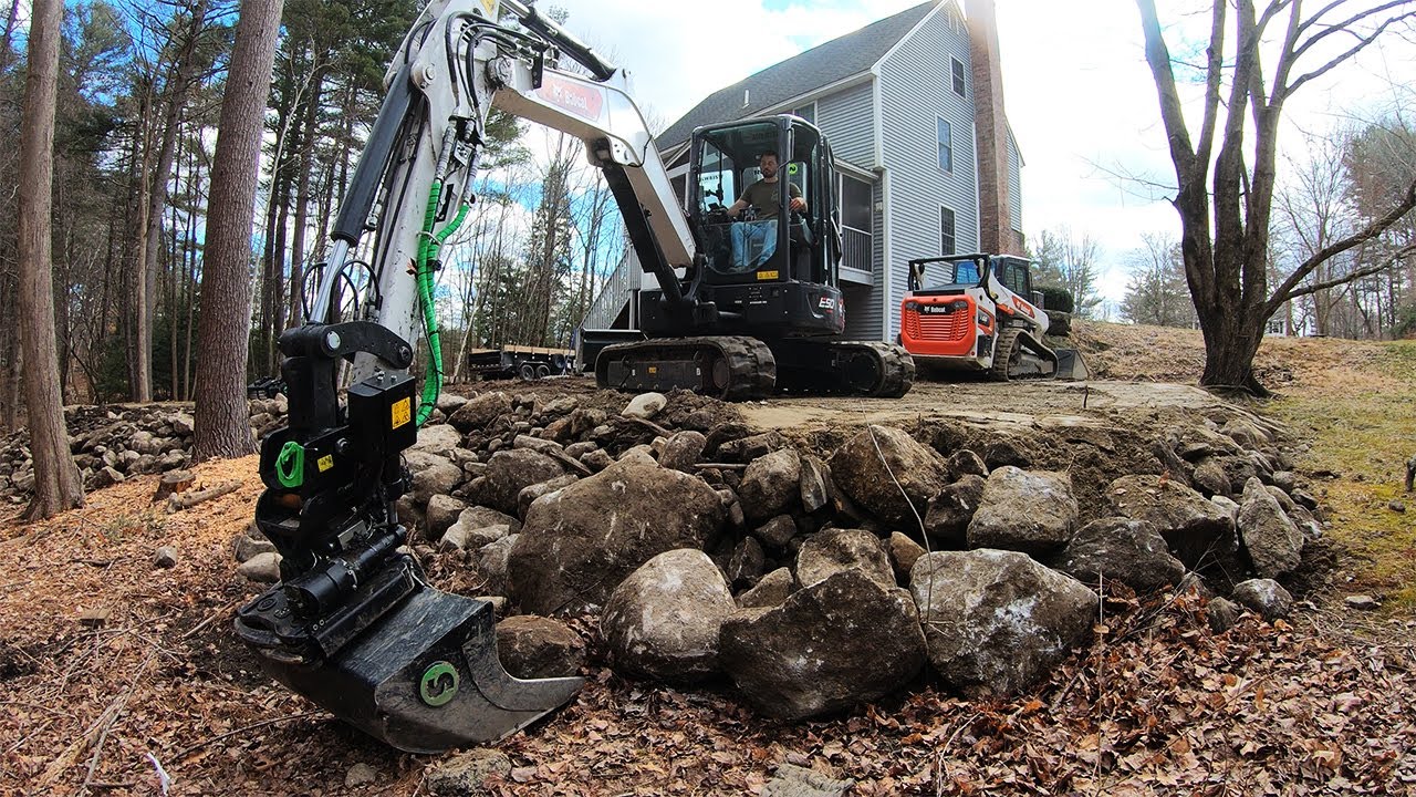 Lifting a Backyard 6 Feet to make a Flat Lawn